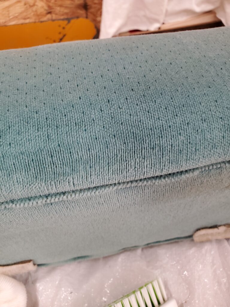 cushions after cleaning