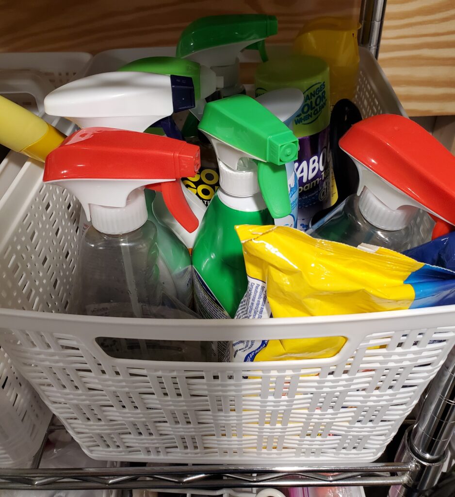 cleaning supplies