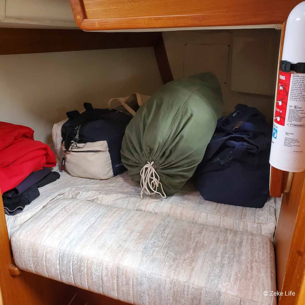 second stateroom unused