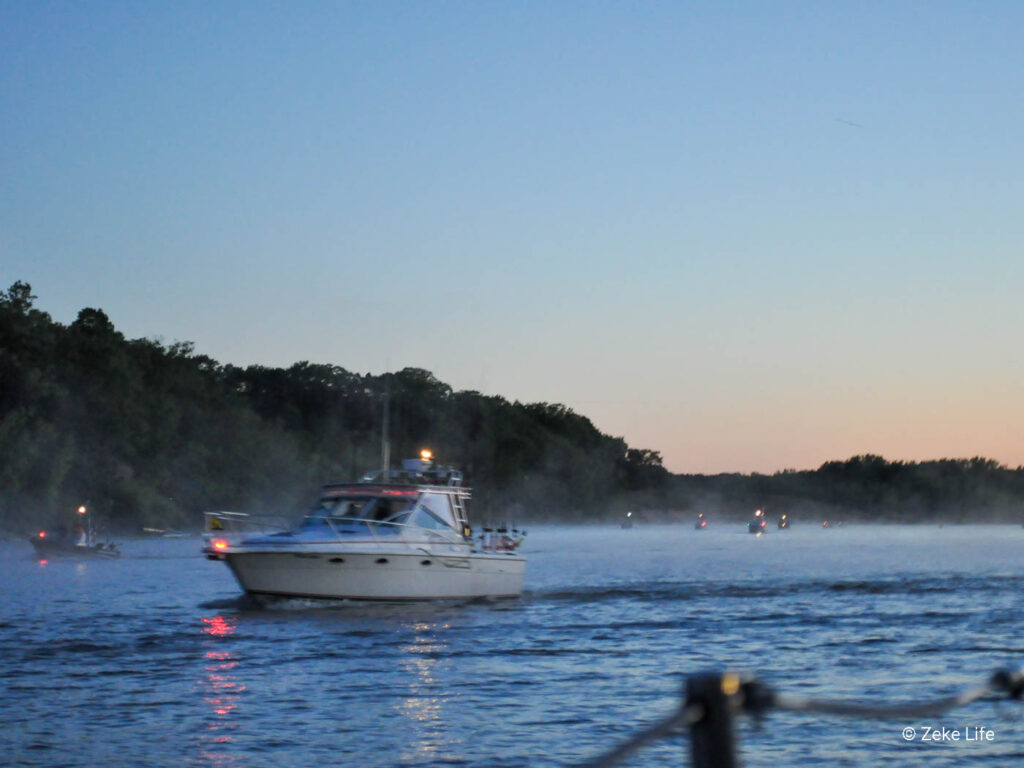 fishing boat train