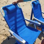 closing a beach chair