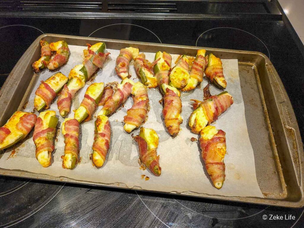 cooked jalapeno poppers