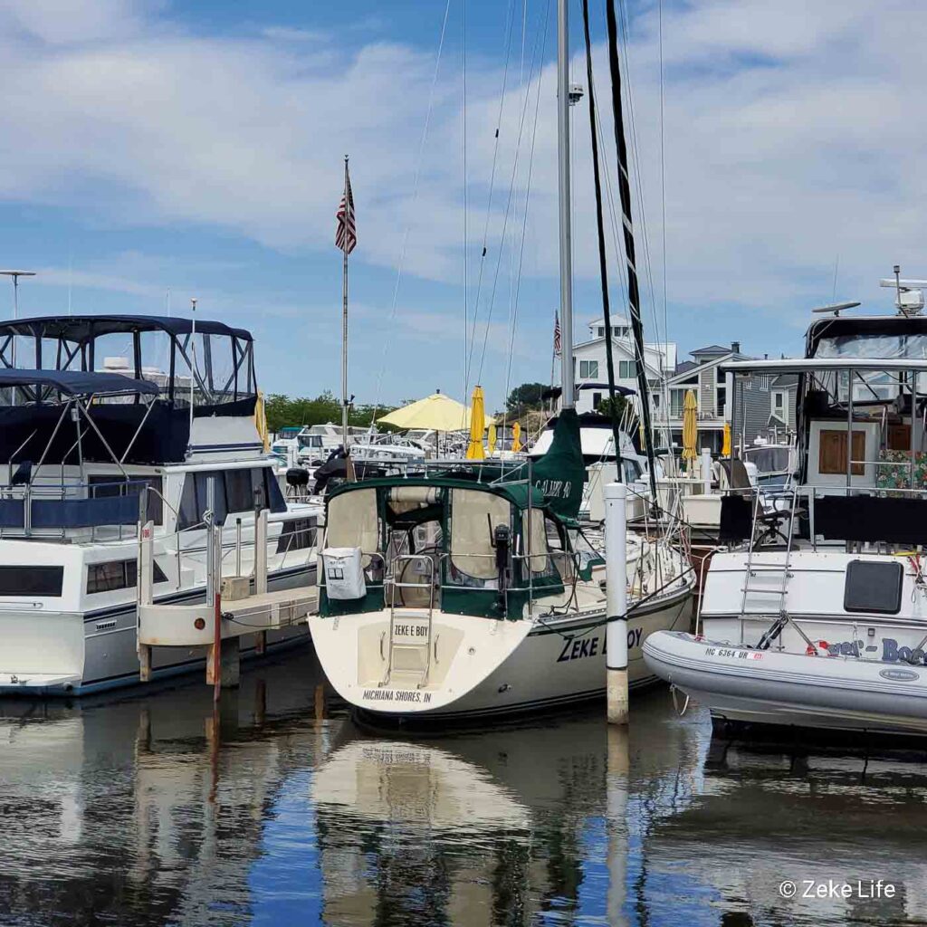 our dock slip