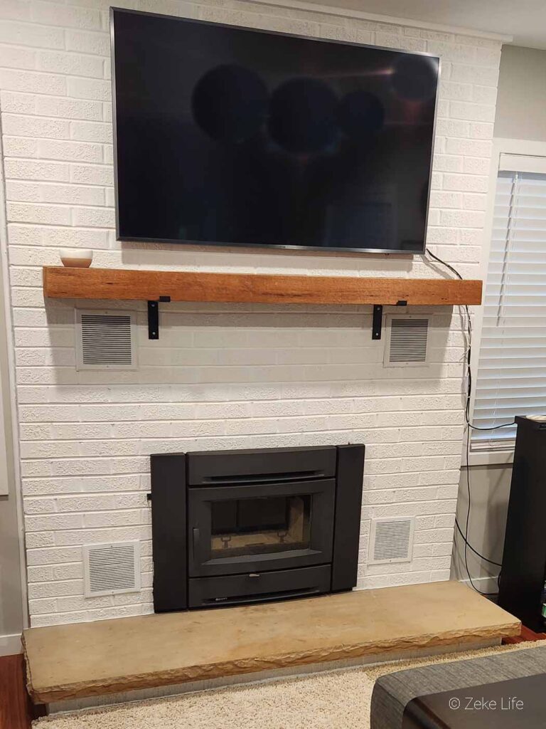 new woodburning fireplace insert