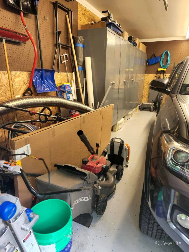 organized garage