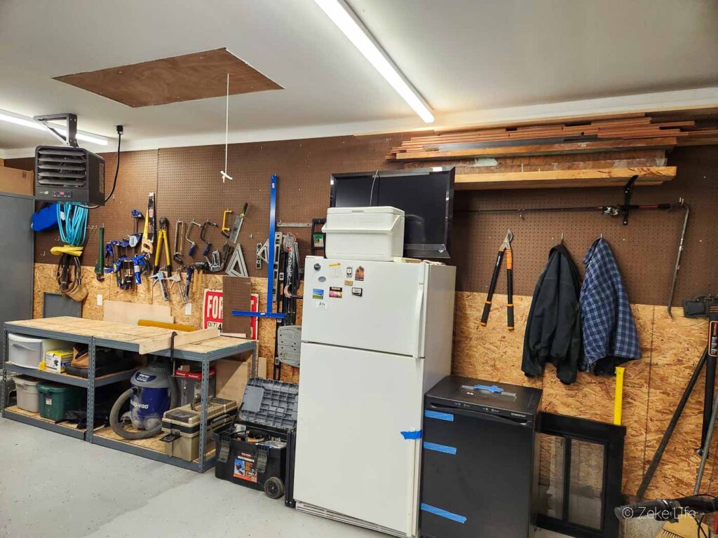 garage after construction