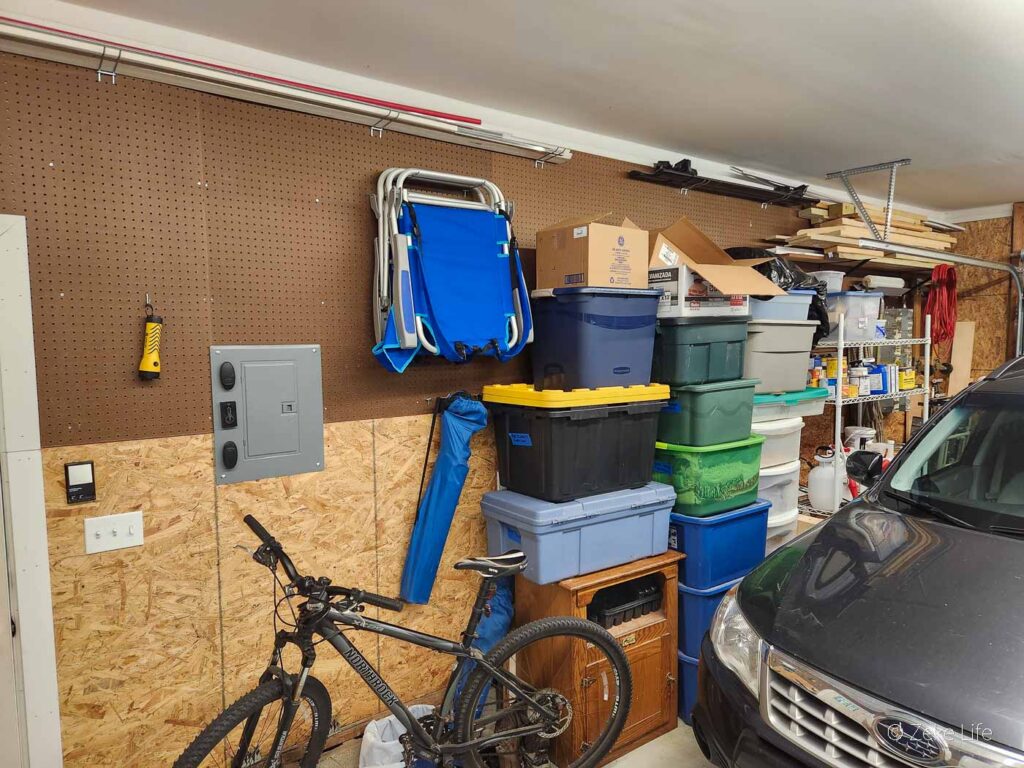 garage after construction