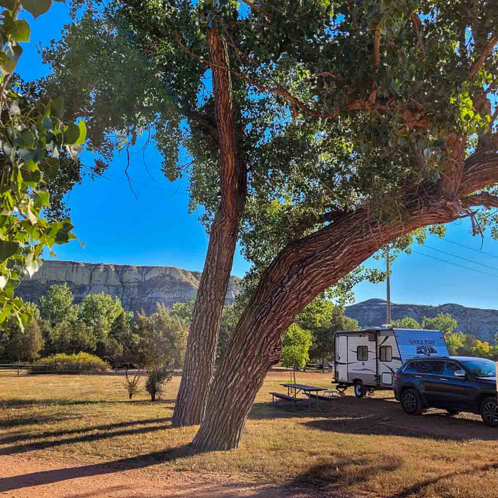 camping in tetons