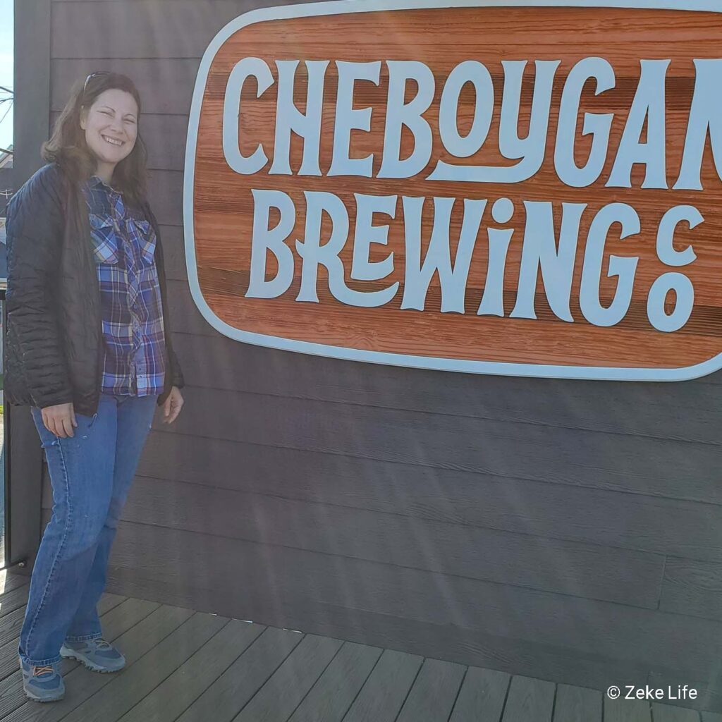 kara at cheboygan brewing co