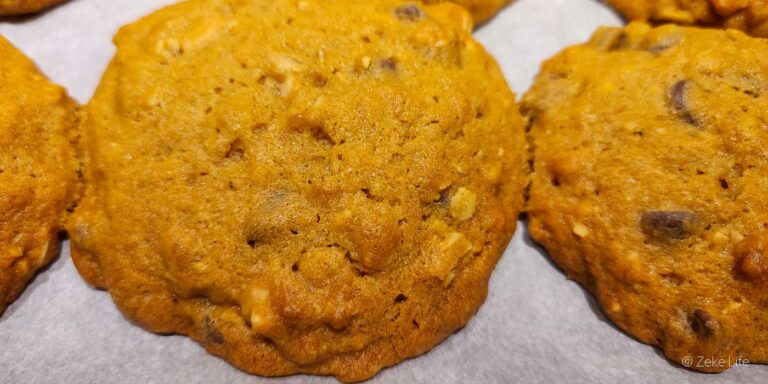 cooked pumpkin cookies