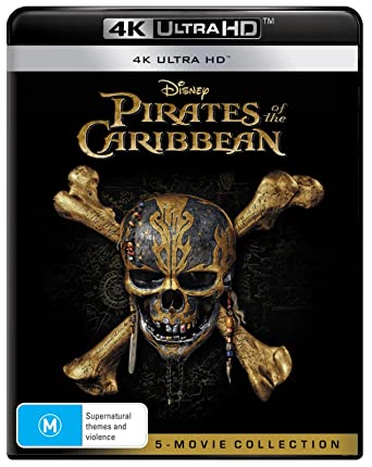 pirates of the caribbean dvd