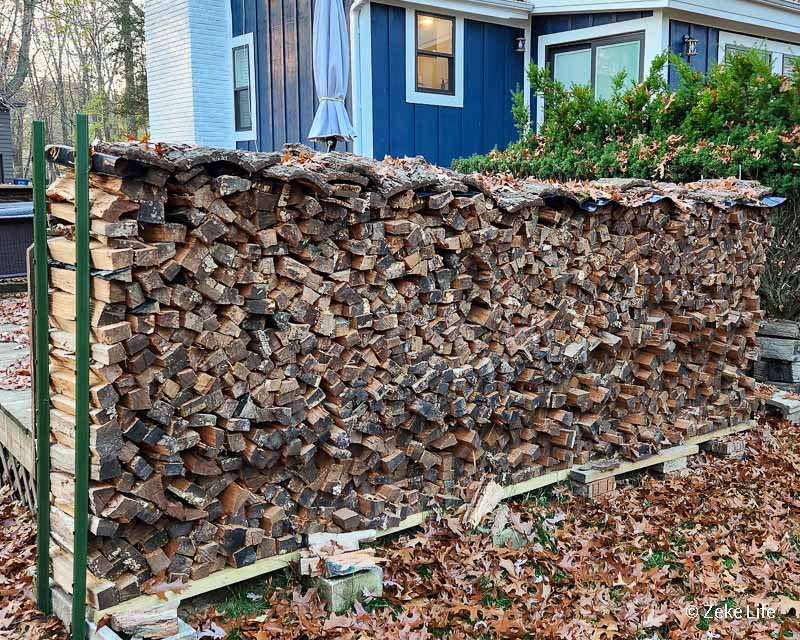 wood pile