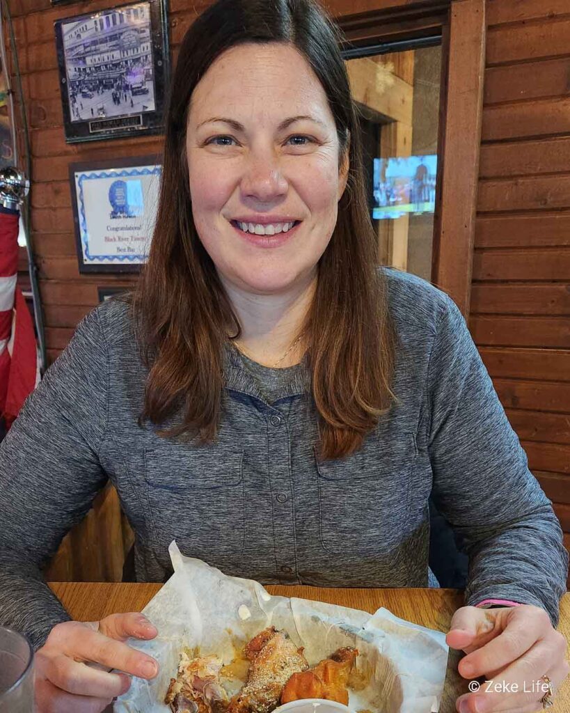 wings at Black River Tavern