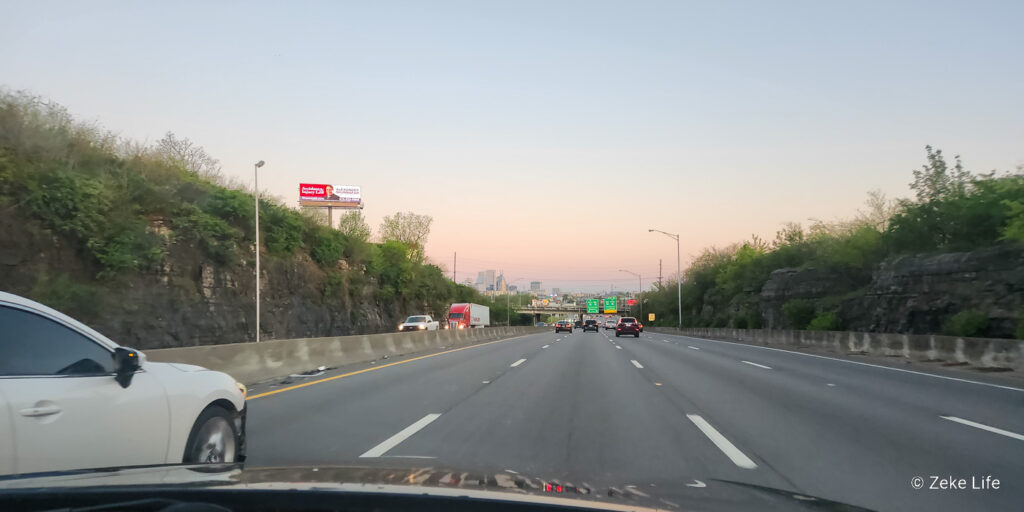 driving outside of nashville, tn